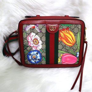 Authentic Gucci Ophidia Leather Crossbody Bag